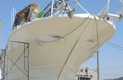 プール塗装工事